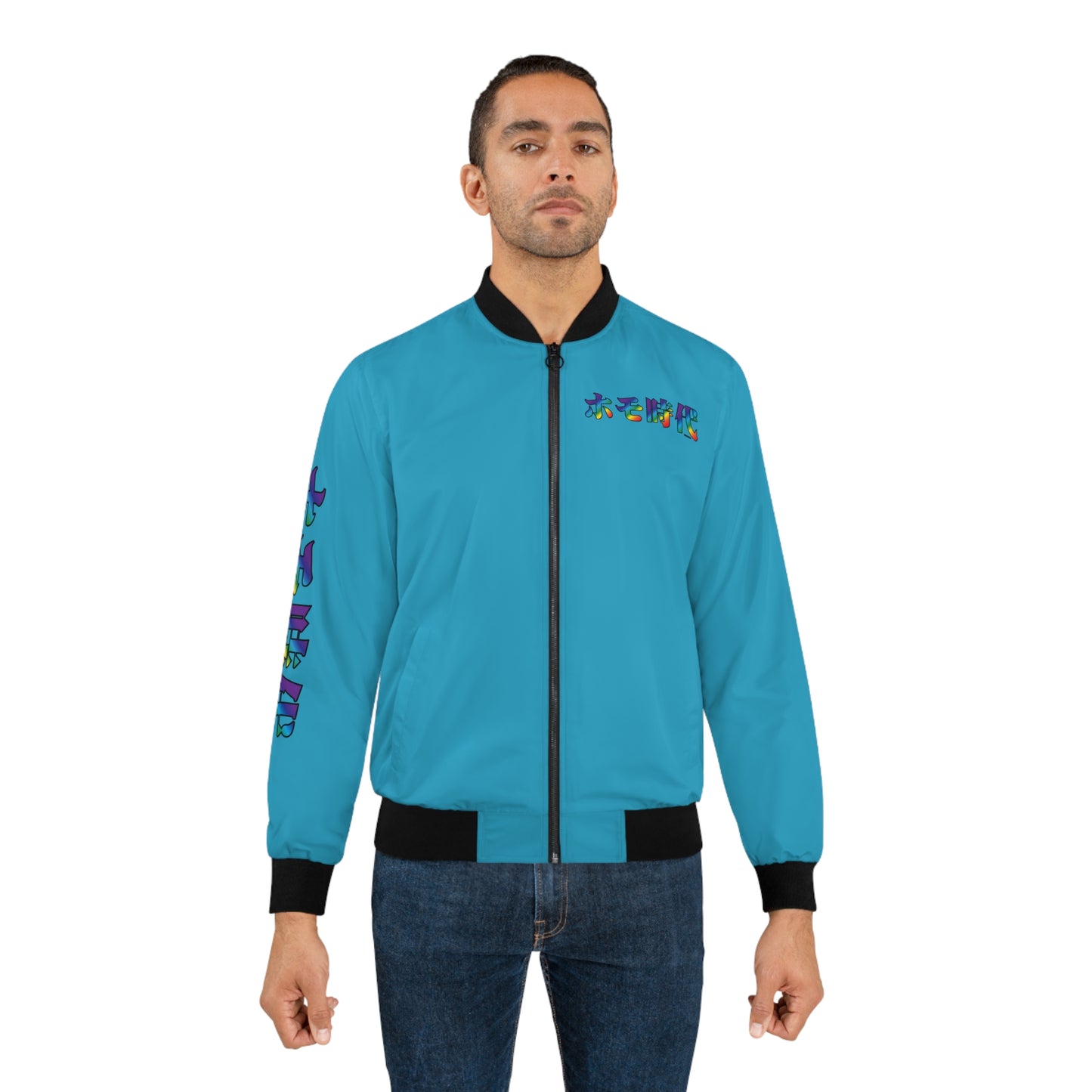 HOMO JIDAI (Era of Homosexuals) Bomber Jacket - Rainbow Version