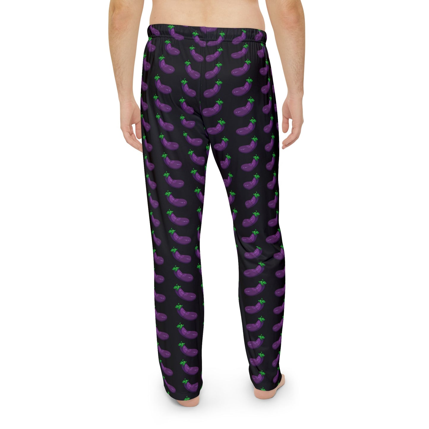 Wet Eggplant Men's Pajama Pants