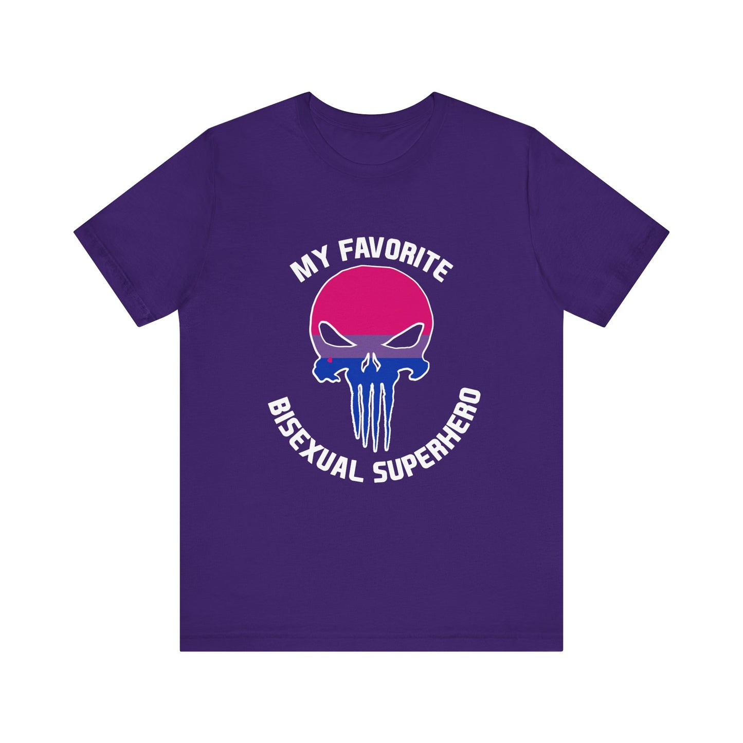 Punisher - Bisexual Superhero Tee