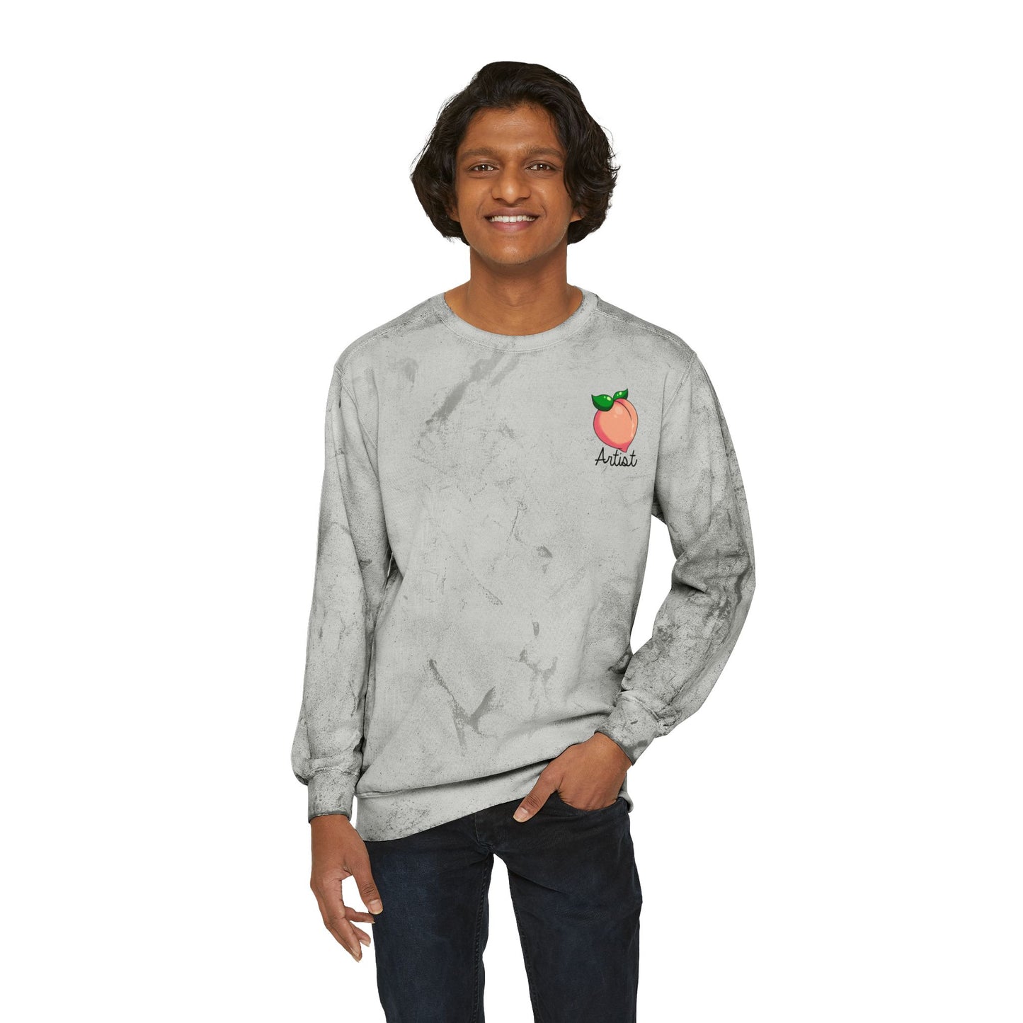 Peach Artist Sweatshirt