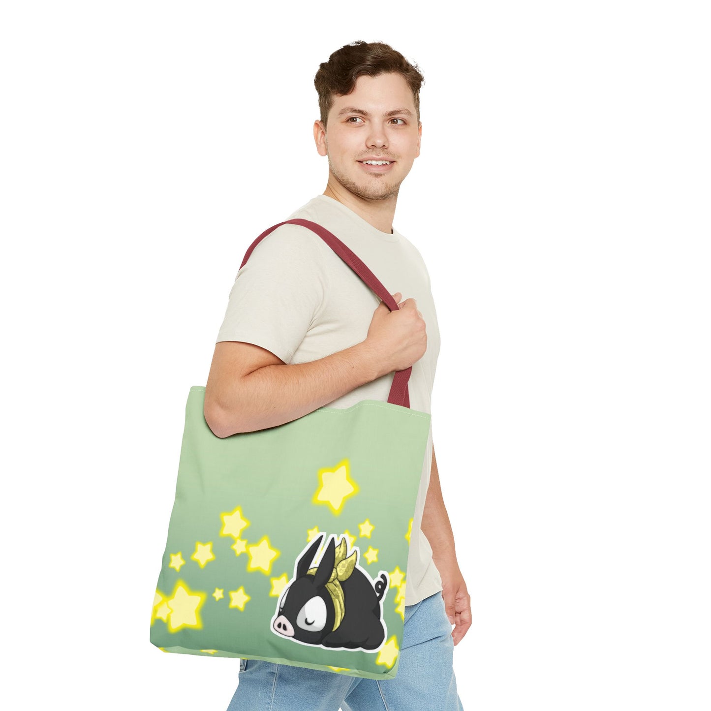 Sleepy P-Chan Tote Bag