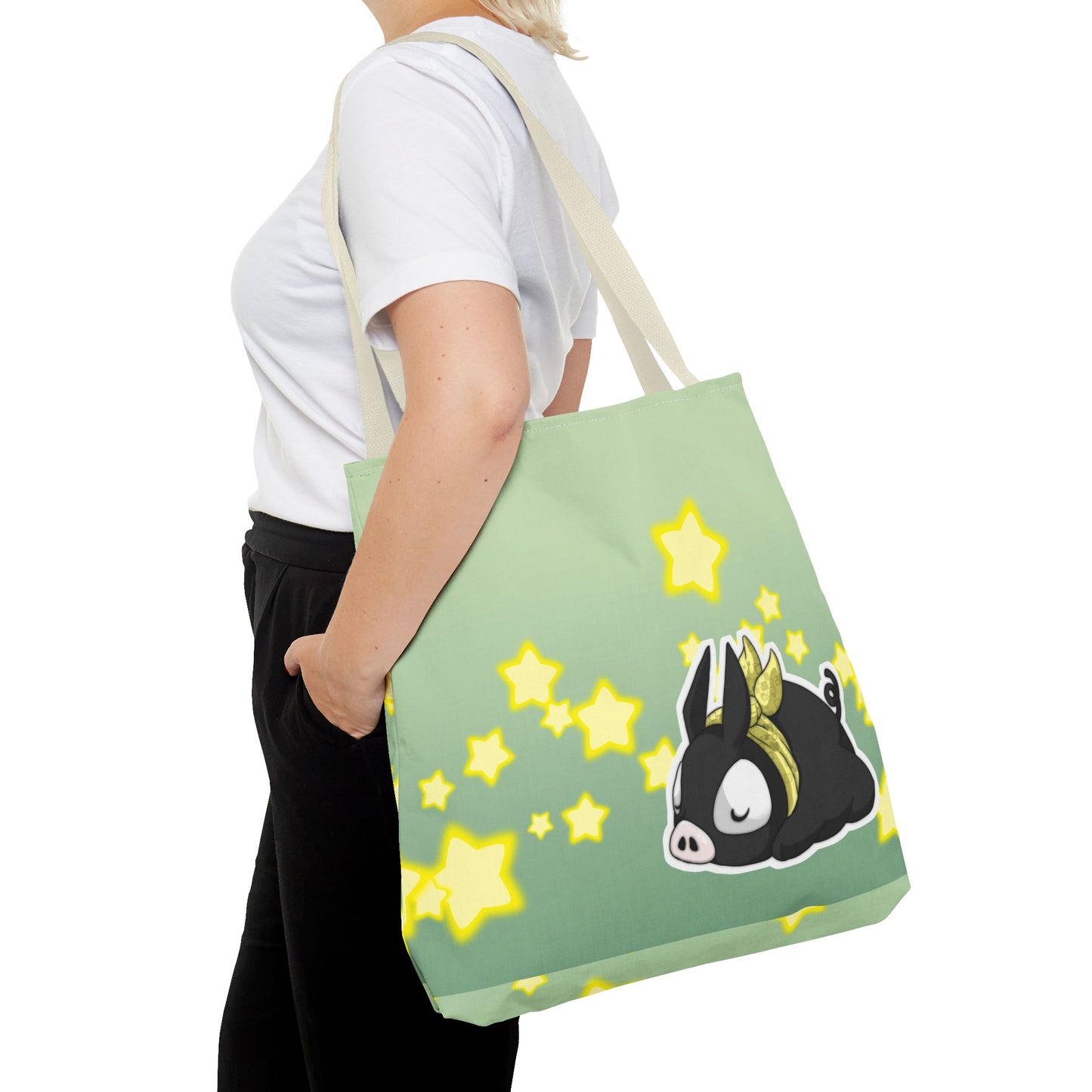 Sleepy P-Chan Tote Bag