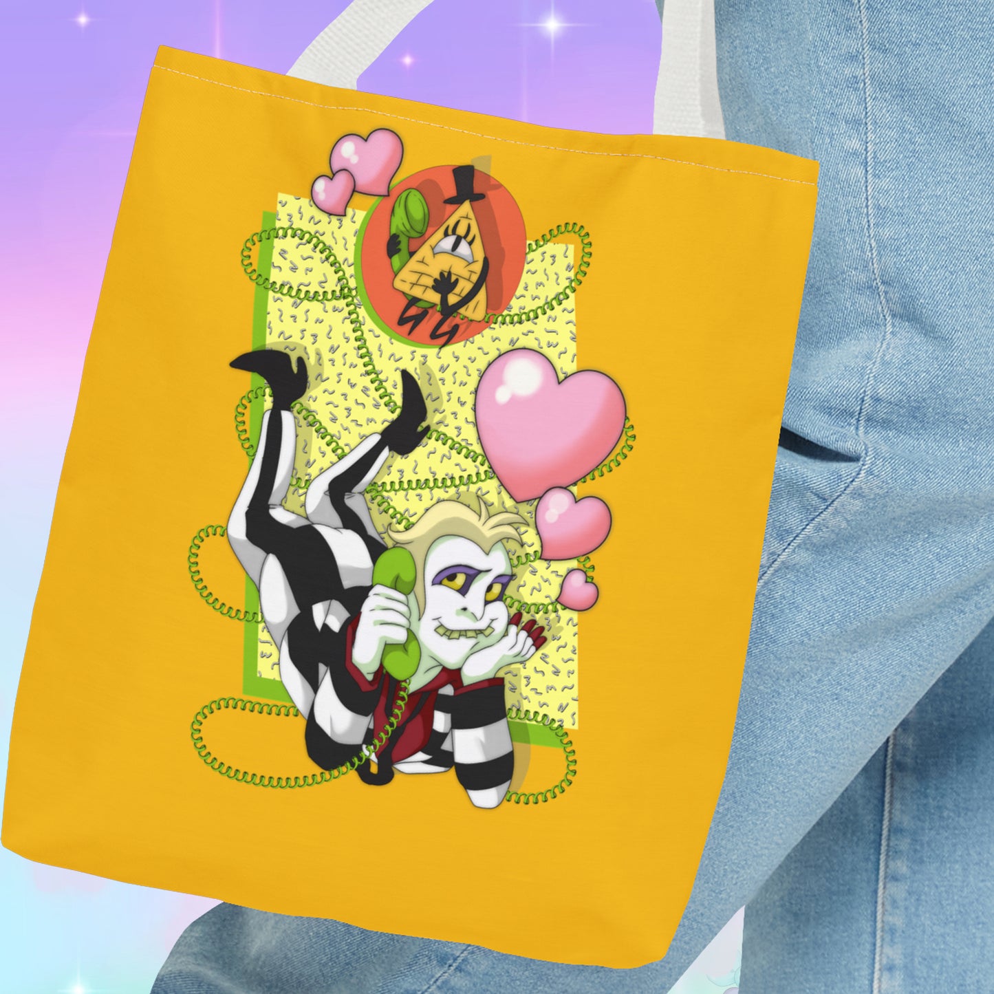 Beetlejuice X Bill Seifer - Girltalk Totebag