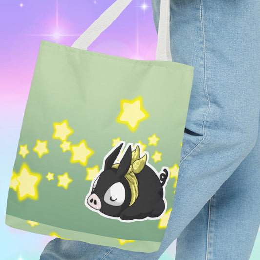 Sleepy P-Chan Tote Bag