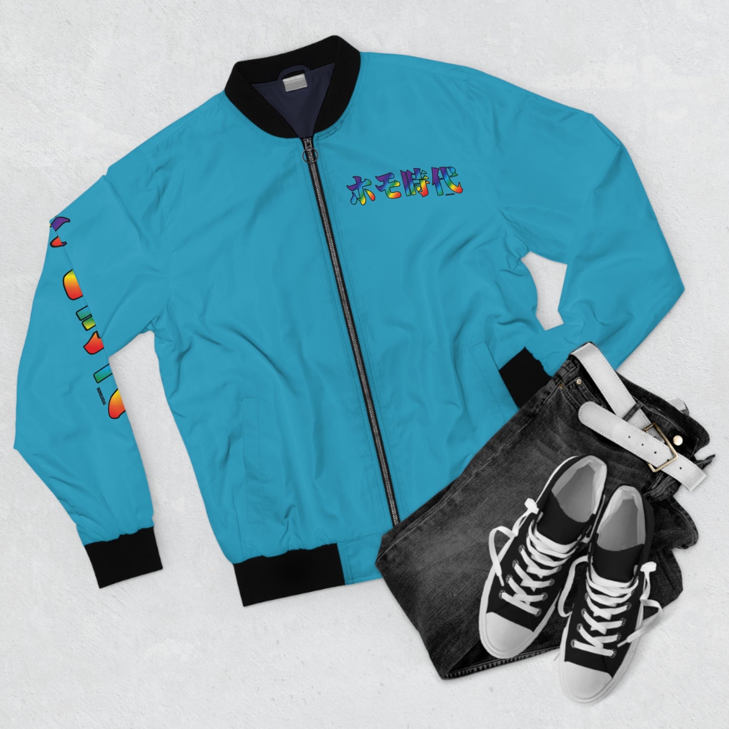 HOMO JIDAI (Era of Homosexuals) Bomber Jacket - Rainbow Version