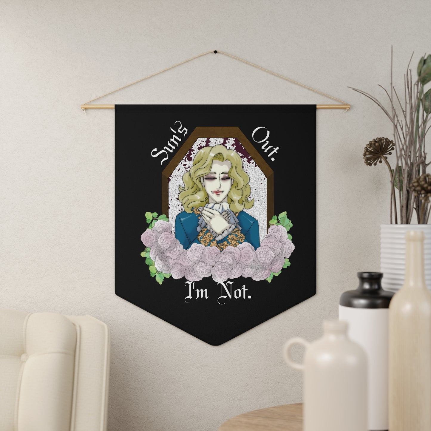 Vampire Chronicles- Lestat Wall Pennant.