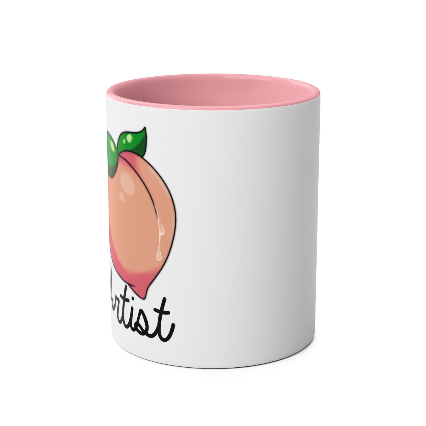 Peach Artist Mug, 11oz