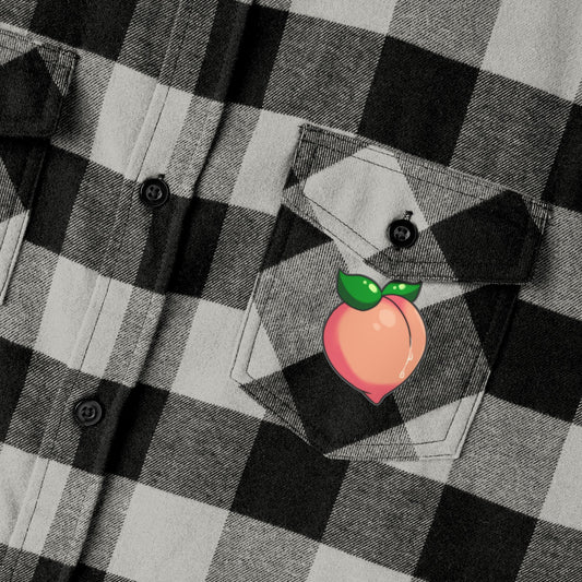 Wet Peach Pocket - Flannel Shirt