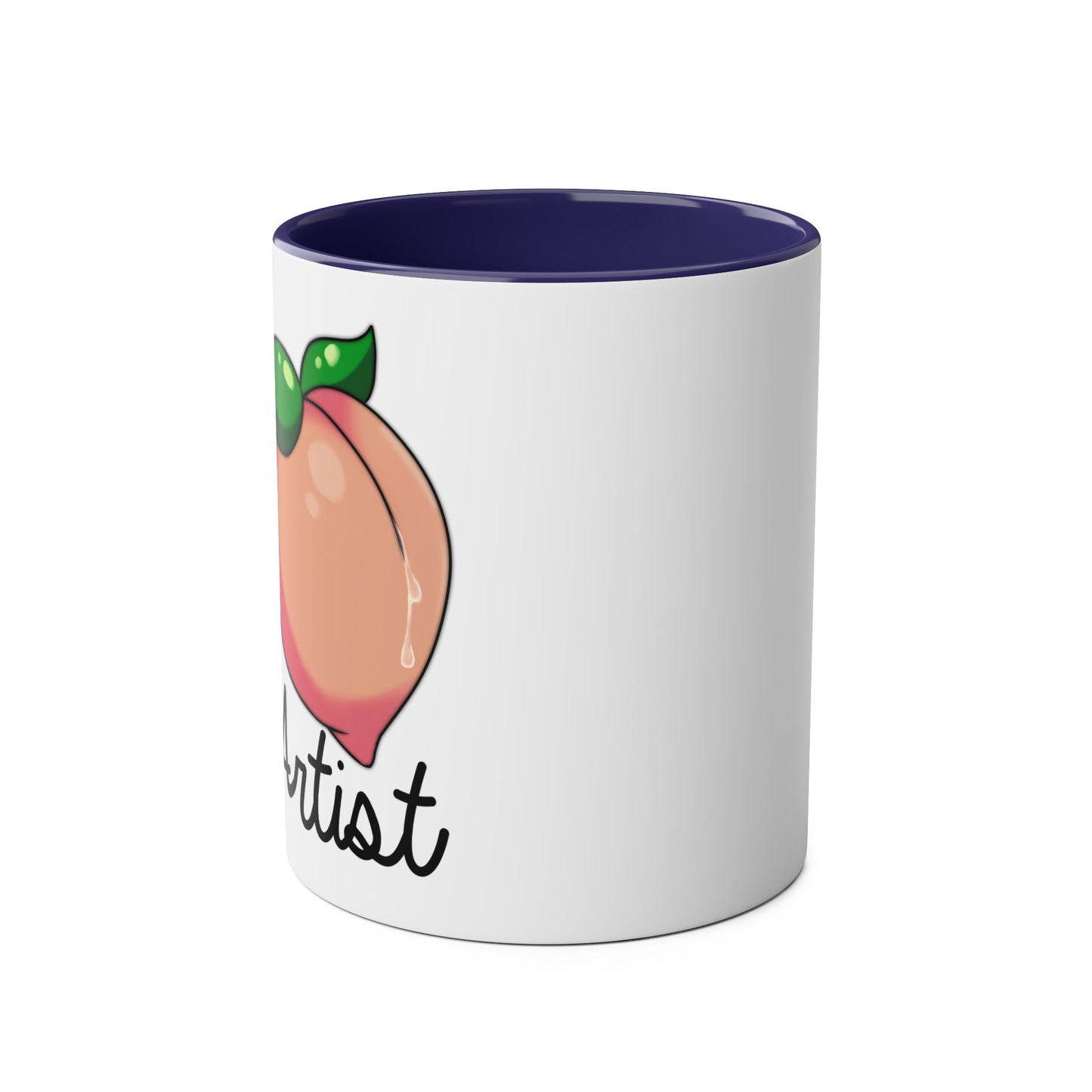 Peach Artist Mug, 11oz