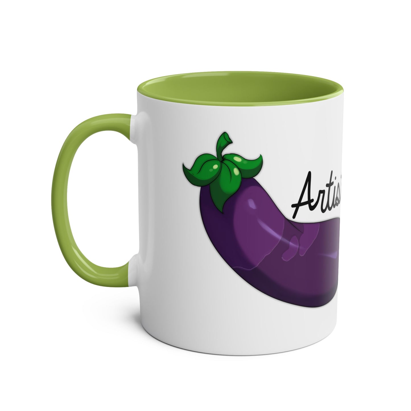 Eggplant Artist Mug, 11oz