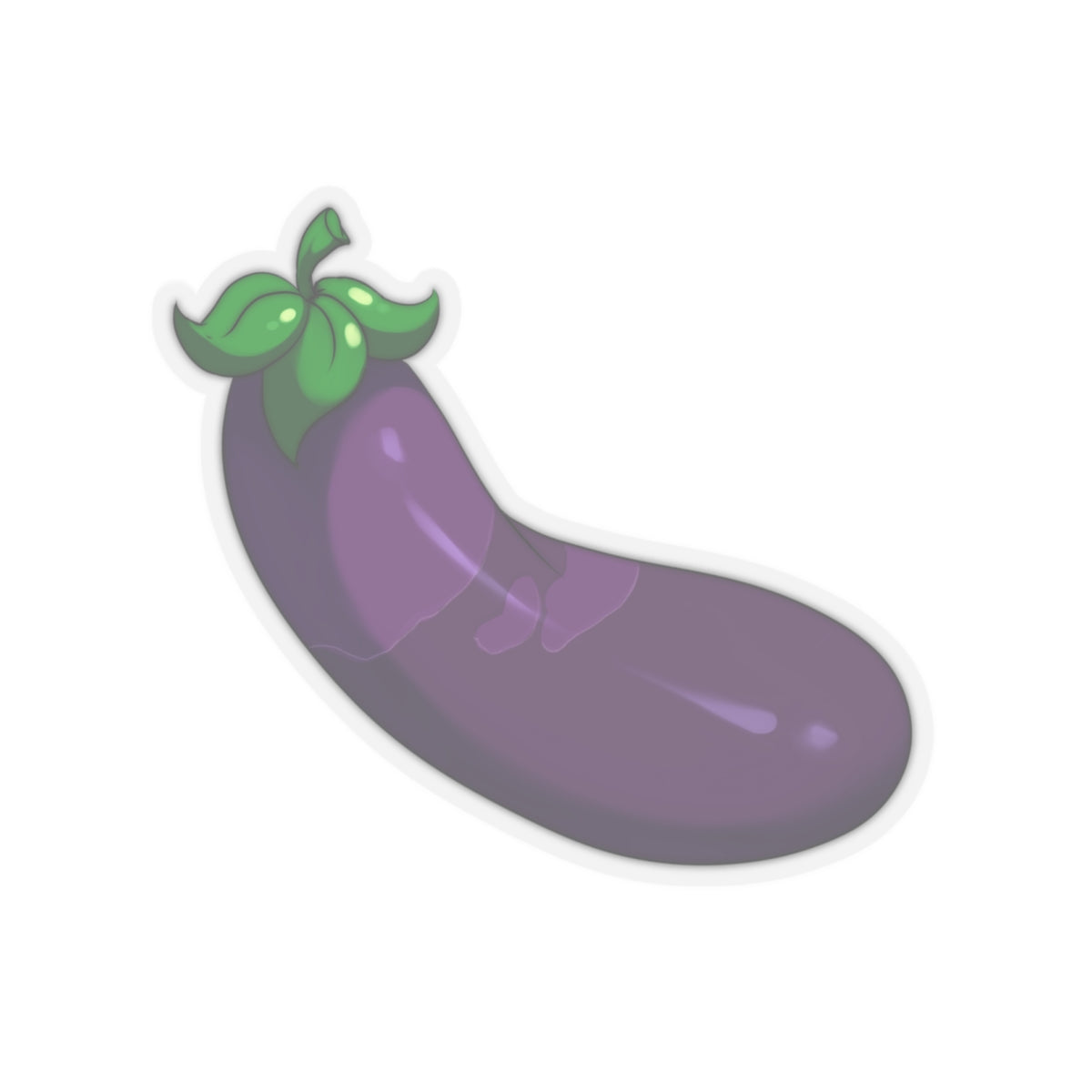 Wet Eggplant Sticker