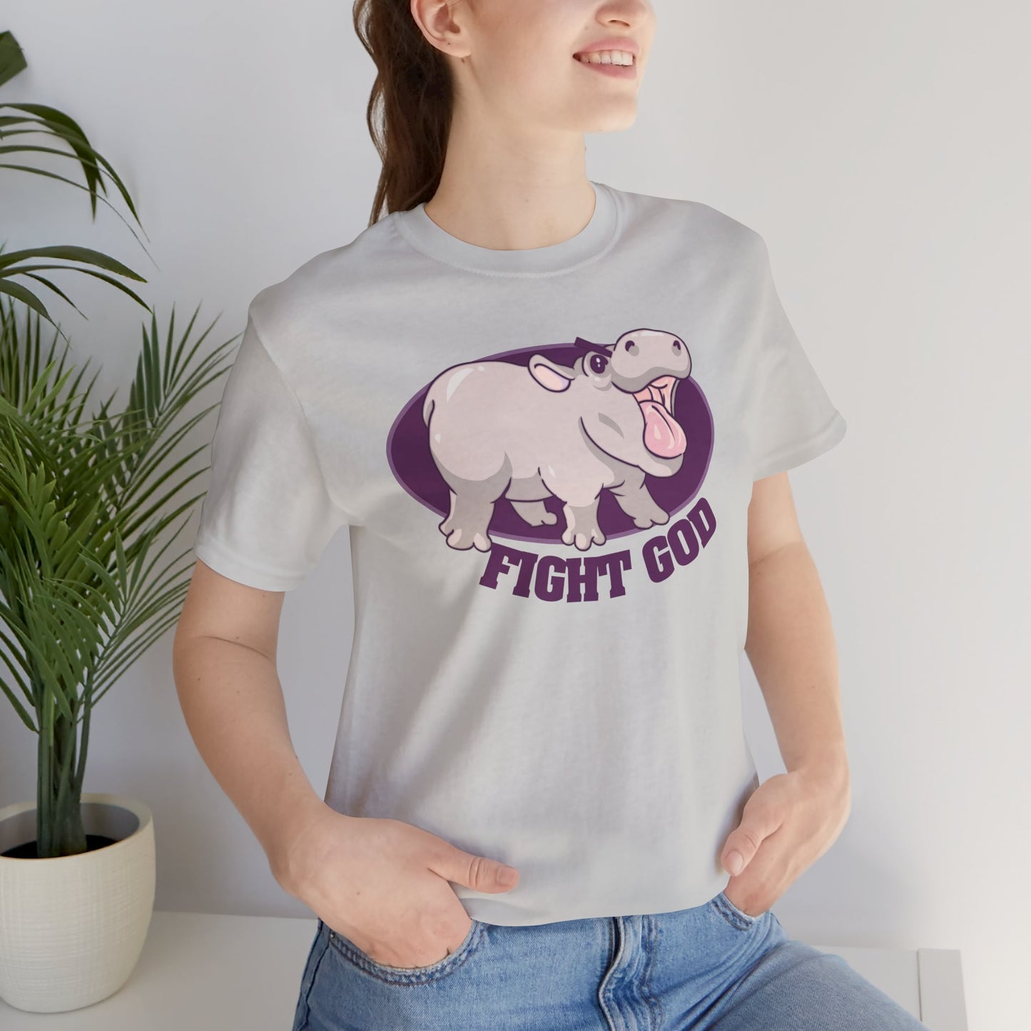 Moo Deng FIGHT GOD tee