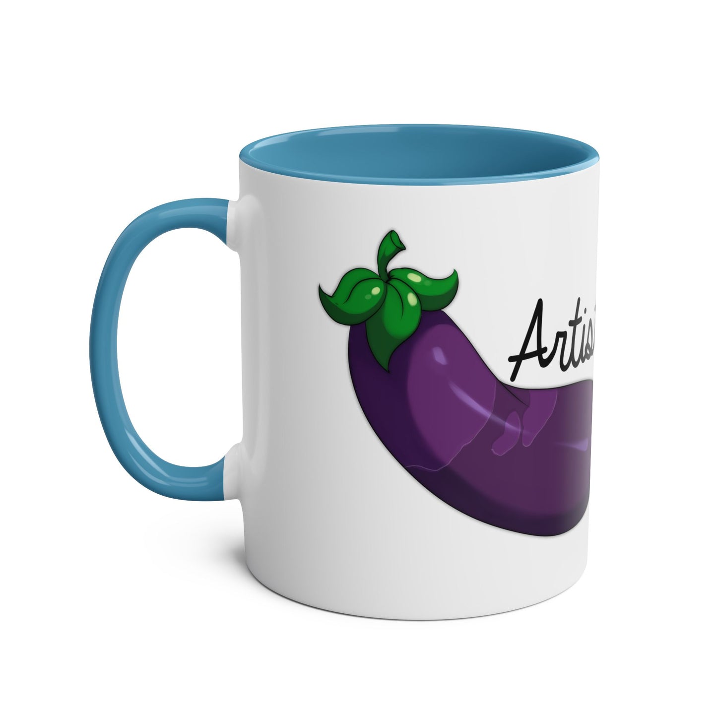 Eggplant Artist Mug, 11oz