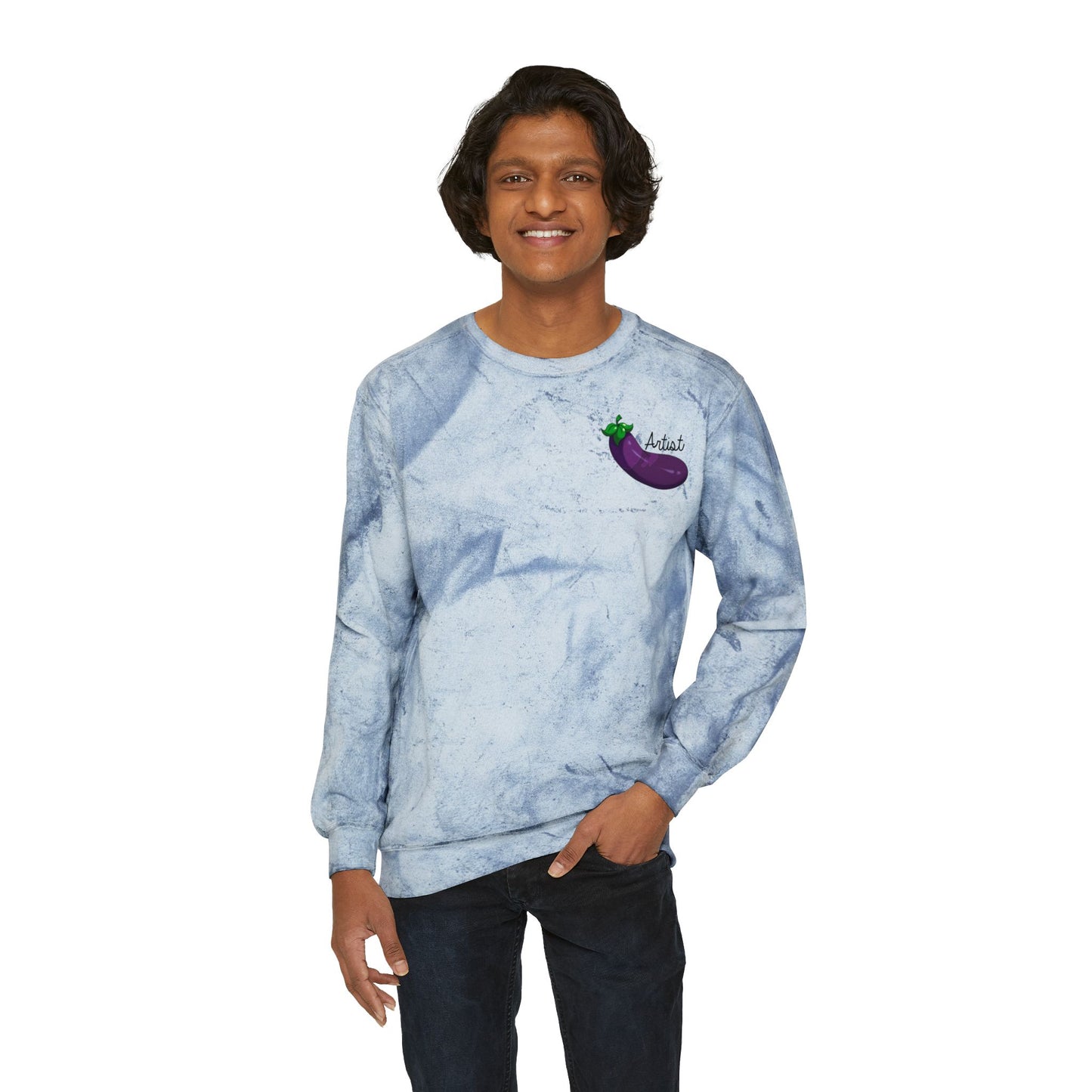 Eggplant Artist Sweatshirt