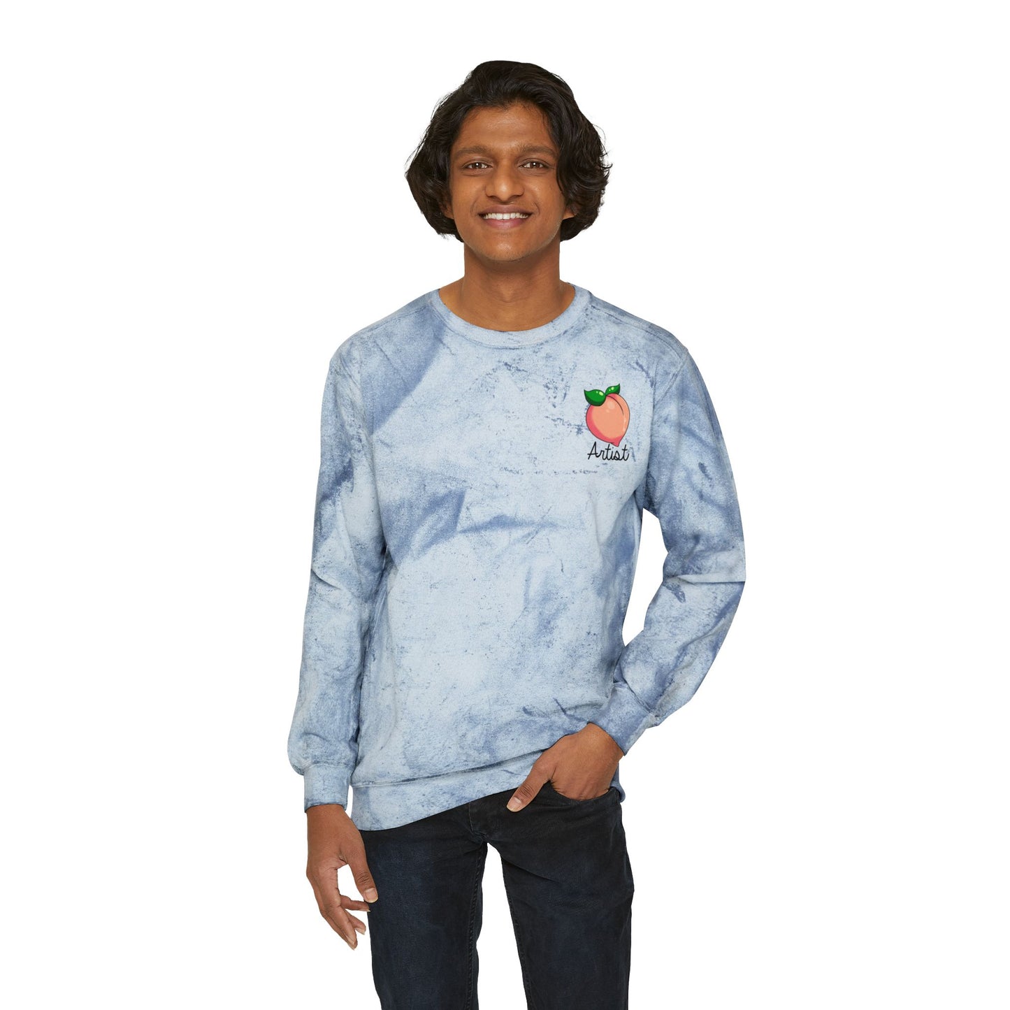 Peach Artist Sweatshirt