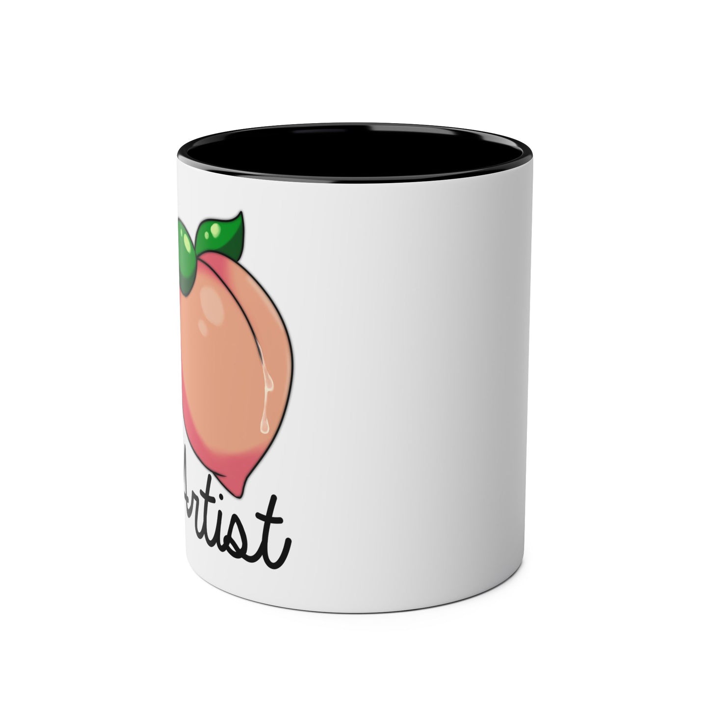 Peach Artist Mug, 11oz