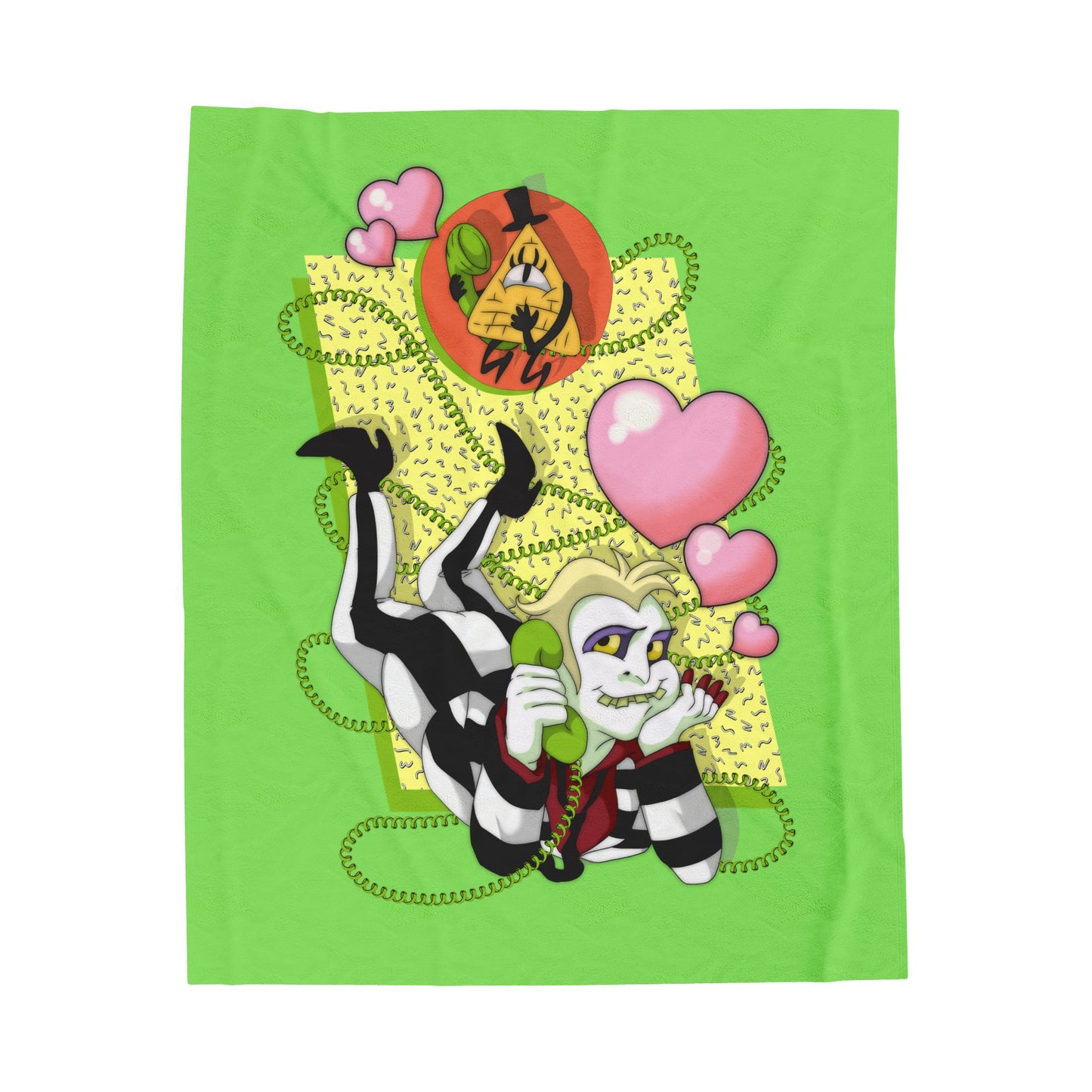 Beetlejuice X Bill Seifer - Girl Talk Blanket